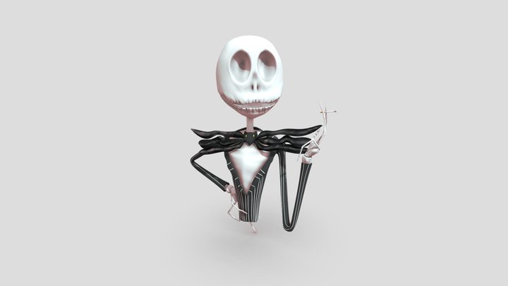 Jack Skeleton 3D Model