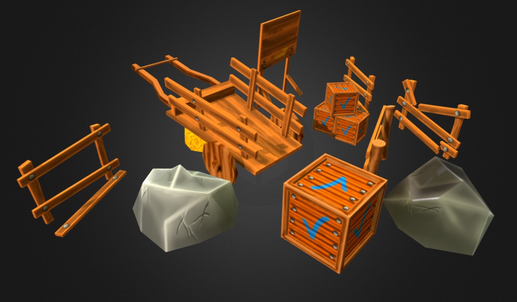 Low Poly Environmental Models - 3D model by Oscar the Lefty (@exarch ...