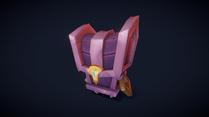 Witch's Chest 3D Model