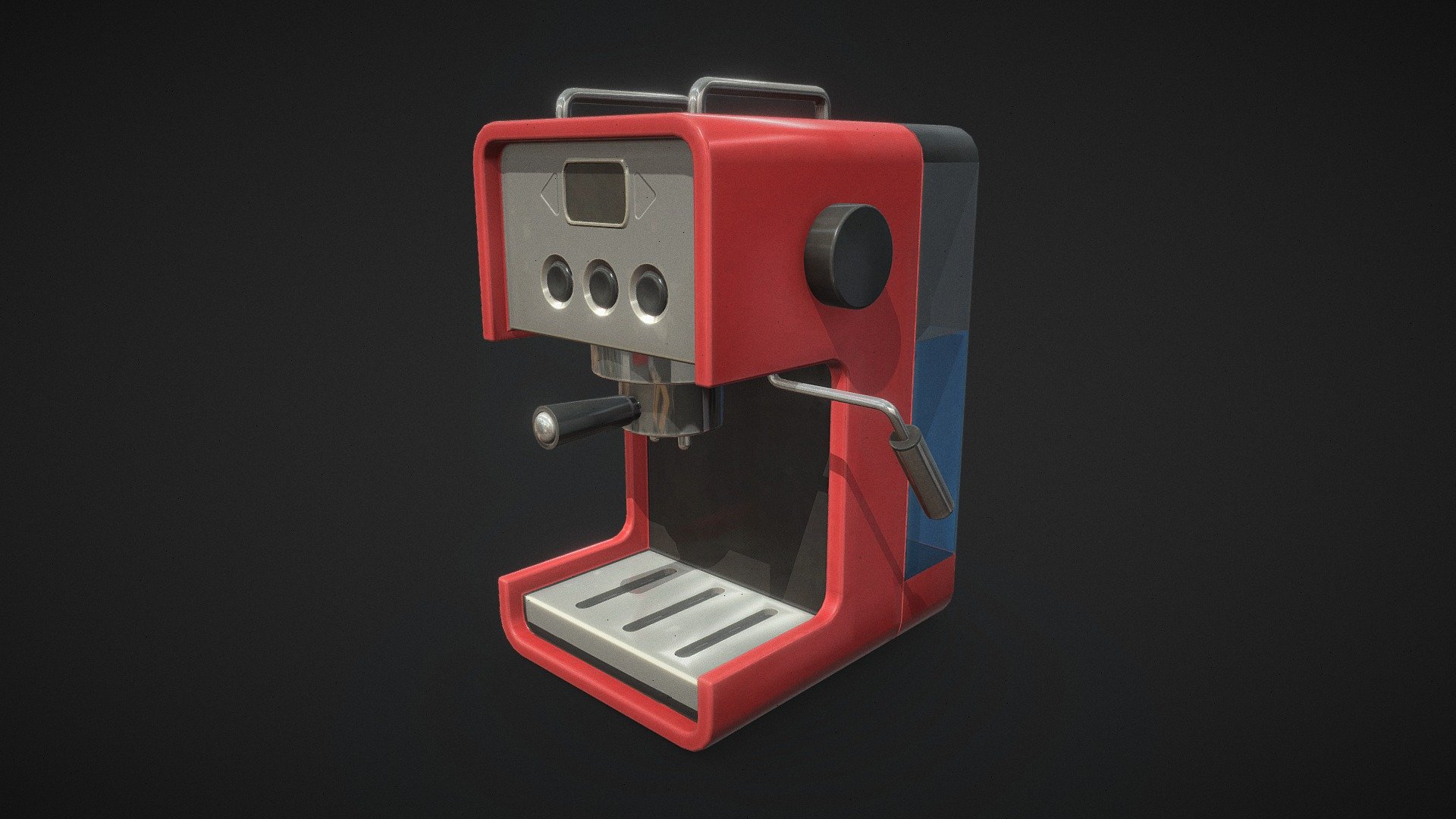 Basic Stylized Coffee Maker - 3D Model by Art_Teeves