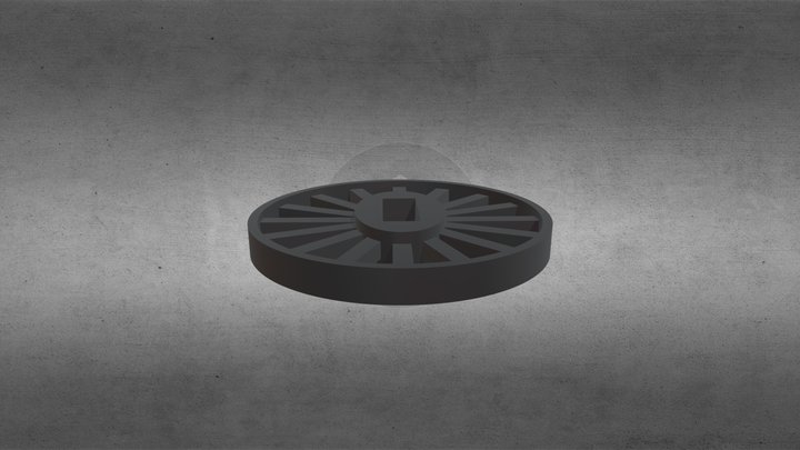 Tanjiro Kamado Tsuba 3D Model