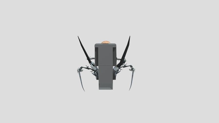 Scientist_skibidi_toilet_upgraded 3D Model