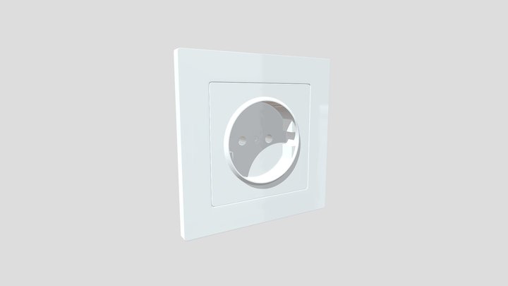 Electric Socket 3D Model