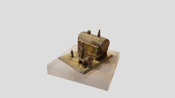 Steam Engine 3D Model