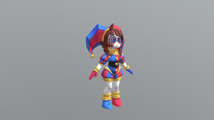 Pomni 3D Model