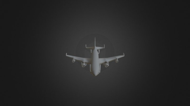 Steampunk Plane 3D Model
