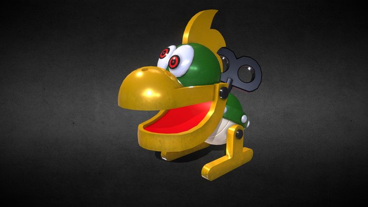 Mecha Koopa 3D Model