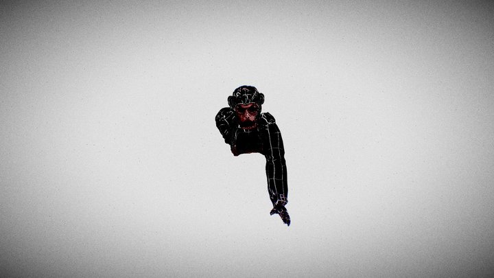primal-fear-with-scary-baboon-textures 3D Model