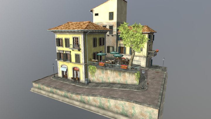 Florence - cityscene 3D Model