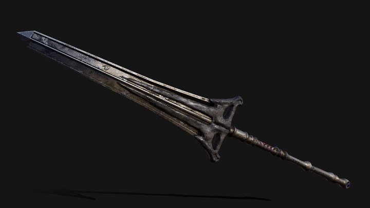 Nameless Kings Spear 3D Model