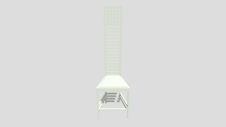 Hillhouse Chair 3D Model