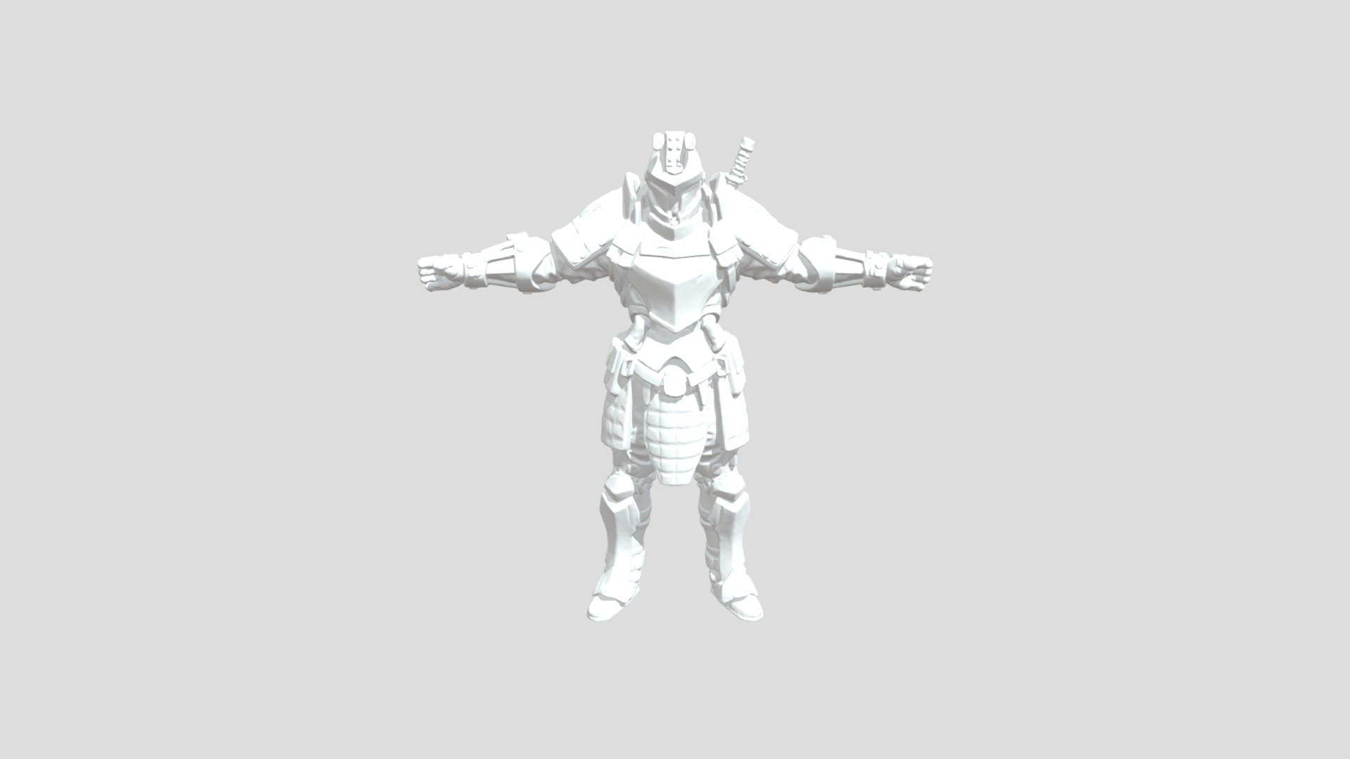 Armored Sentinel - Download Free 3D model by zeee7spb [b48c31f] - Sketchfab