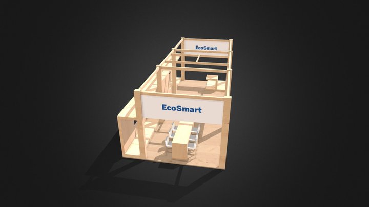 Ecosmart Beurstand 3D Model