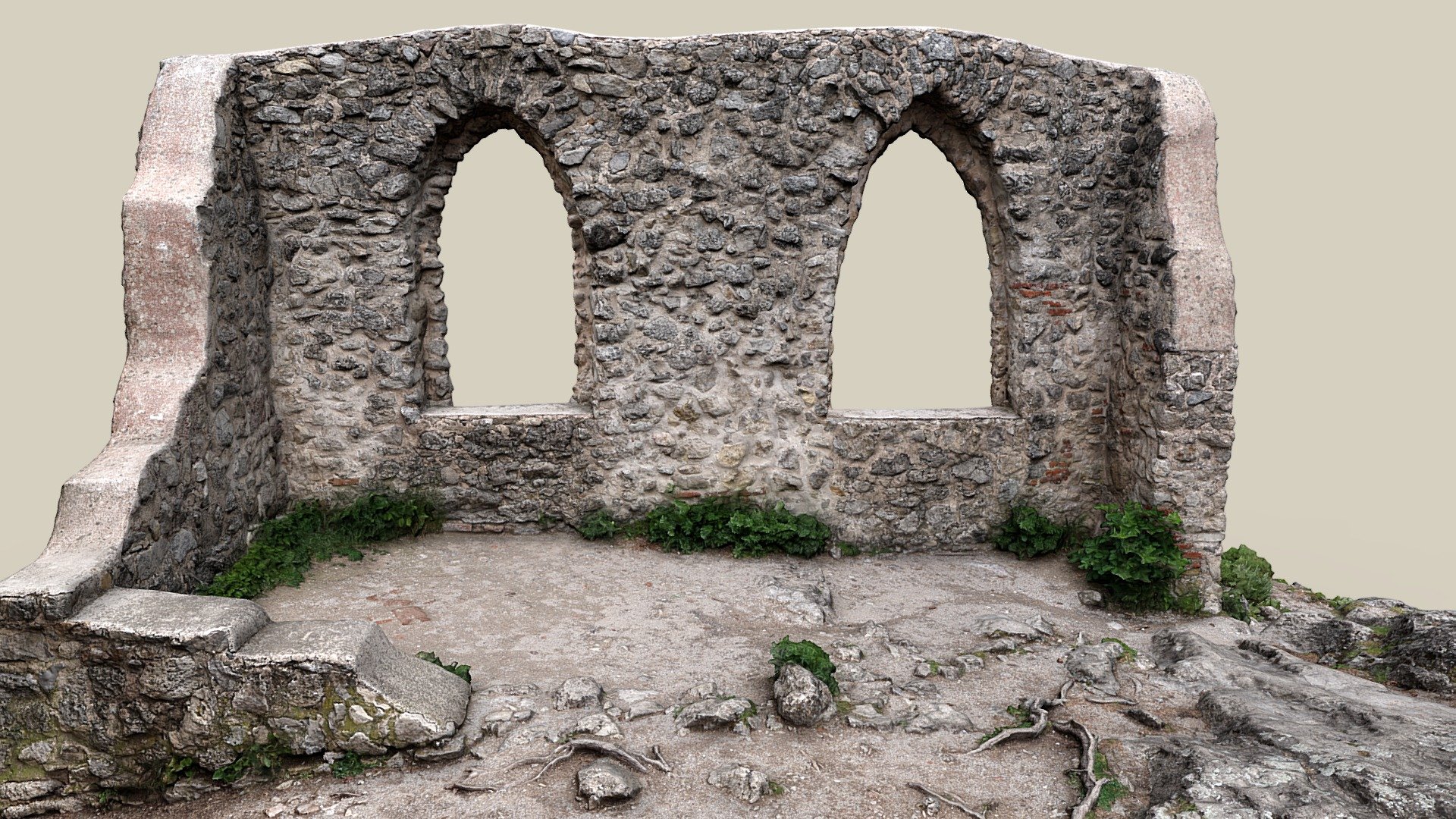 Ruine Augengläser - Download Free 3D model by noe-3d.at (@www.noe-3d.at ...