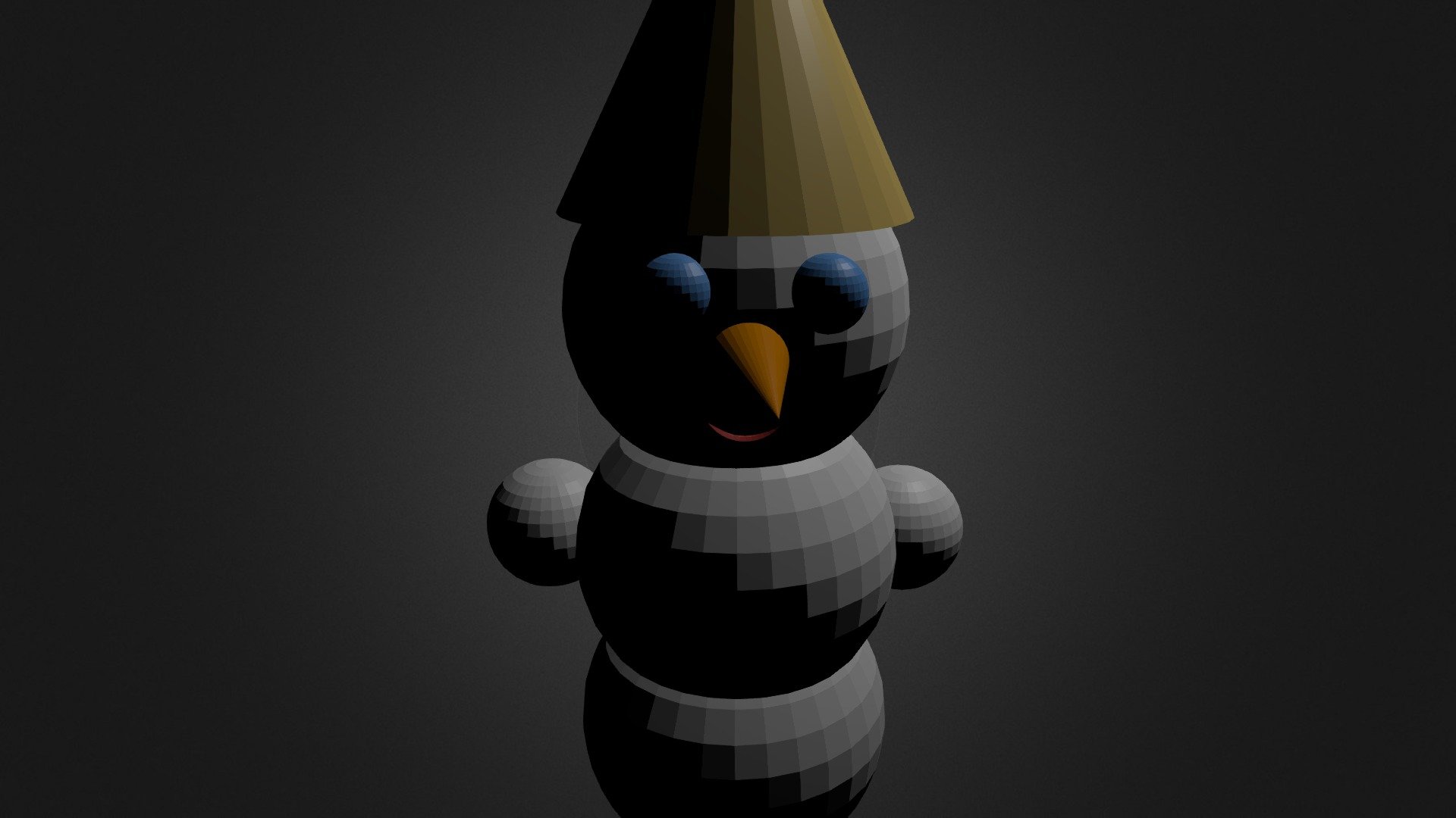 Снеговик - 3D model by DmitrySkifsky [b48f299] - Sketchfab