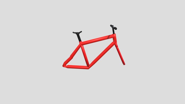 Bike Frame 3D Model