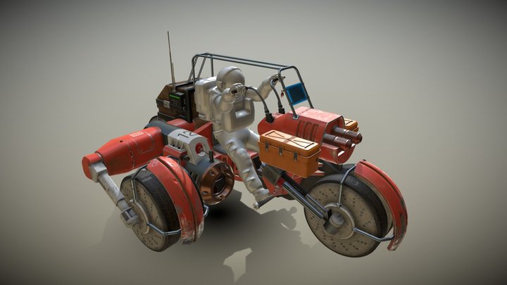 Ural-Mars-14 3D Model