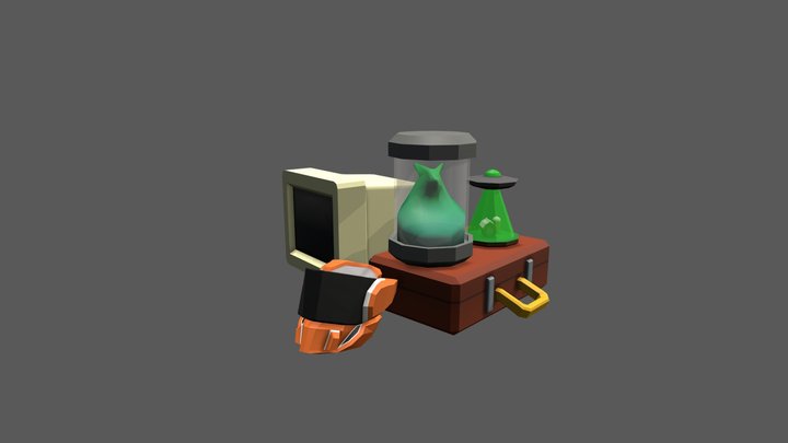 Prop Scene 3D Model