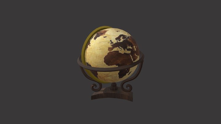 Wooden Globe