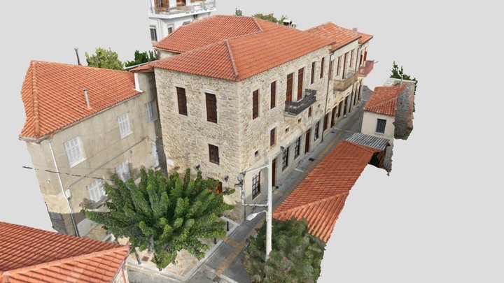 ΟΙΚΙΑ ΓΕΩΡΓΙΟΥ ΠΑΠΑΝΙΚΟΛΑΟΥ - ΚΥΜΗ 3D Model