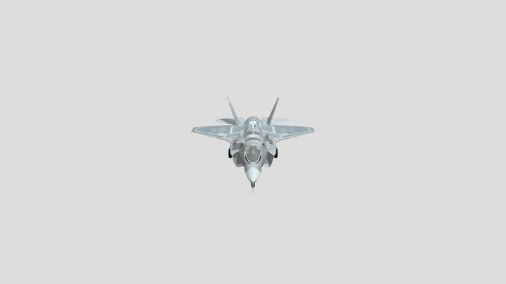 aircraft_x-35_obj 3D Model