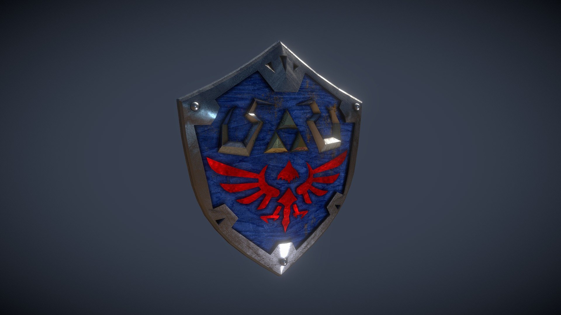 Hylain Shield - 3D model by Corey Ricci (@CoreyRicci) [b49755c] - Sketchfab