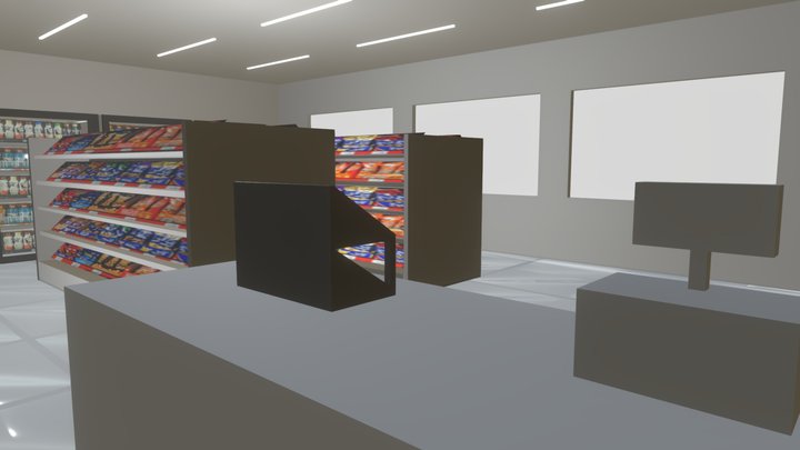 convenience_store 3D Model