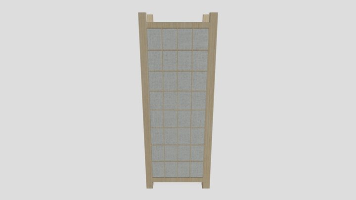 Japanese Lantern 3D Model