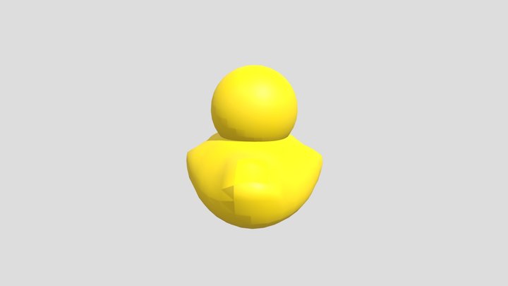 Rubber Duck 3D Model