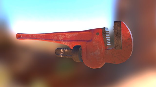 Wrench 3D Model