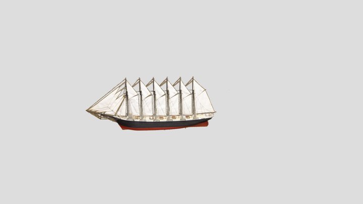 SS Wyoming – Kostenloses 3D-Modell STL