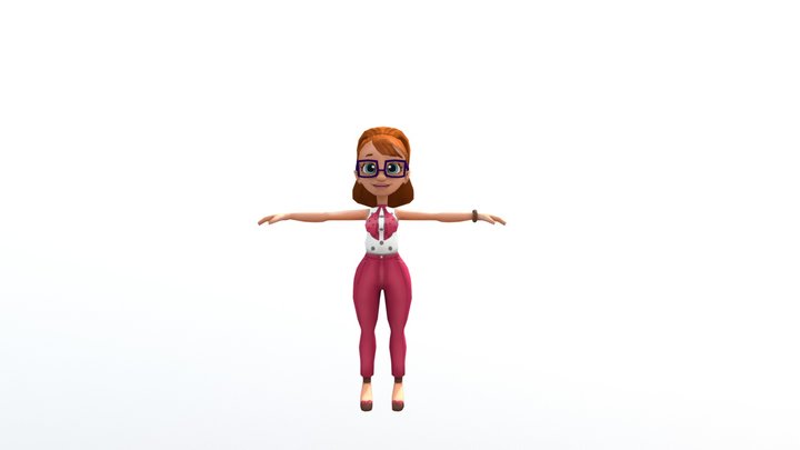Girl 3D Model