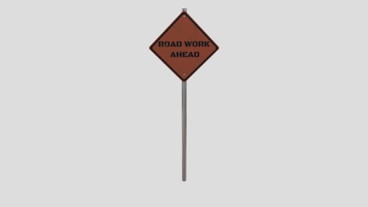 Epic Road Sign 3D Model