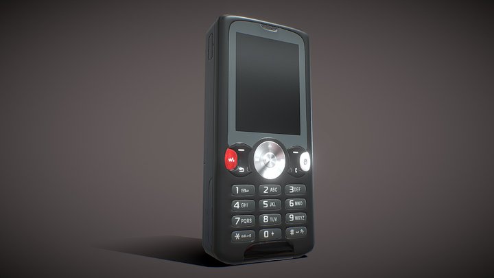 Sony Ericsson W810i/Mobile phone/PHS 3D Model