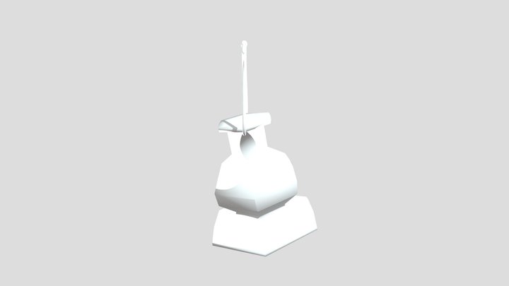 Lantern Toon 3D Model