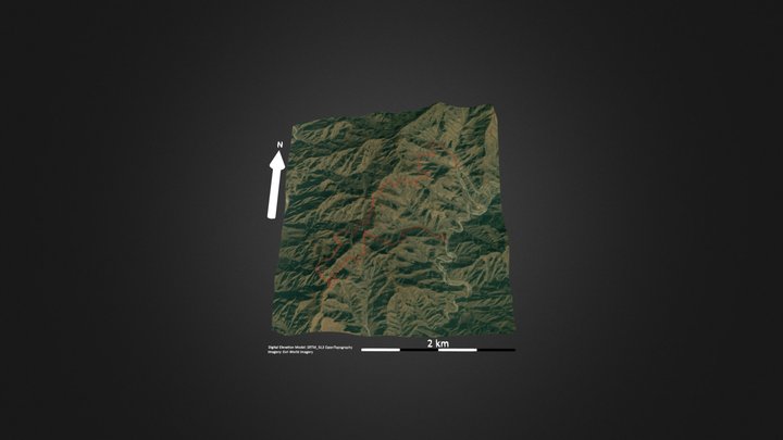 象鼻山（漆树洼） – Free 3D Model STL