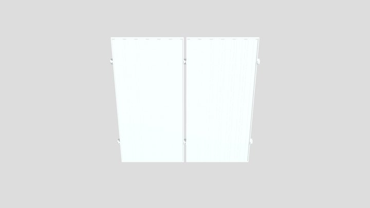 Solar Panel V1 3D Model
