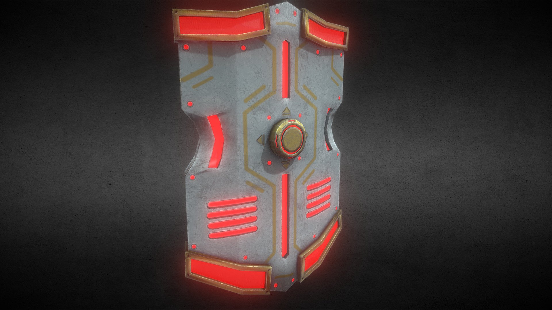 Shield - Der Hunger - Download Free 3D model by rodrigopds20 [b49f799 ...