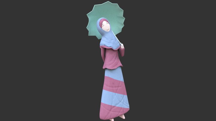 hand drawing febi 3D Model