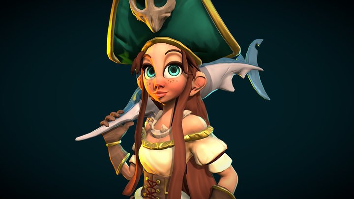 Pirate! 3D Model