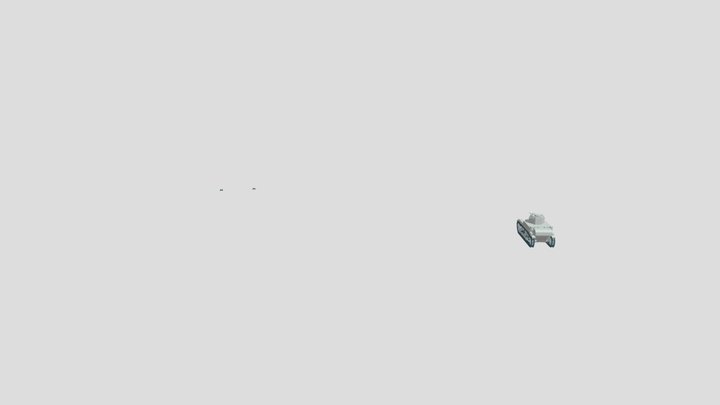M3 Stuart from JD Bricks 3D Model