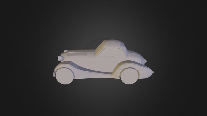 1930 car 3D Model