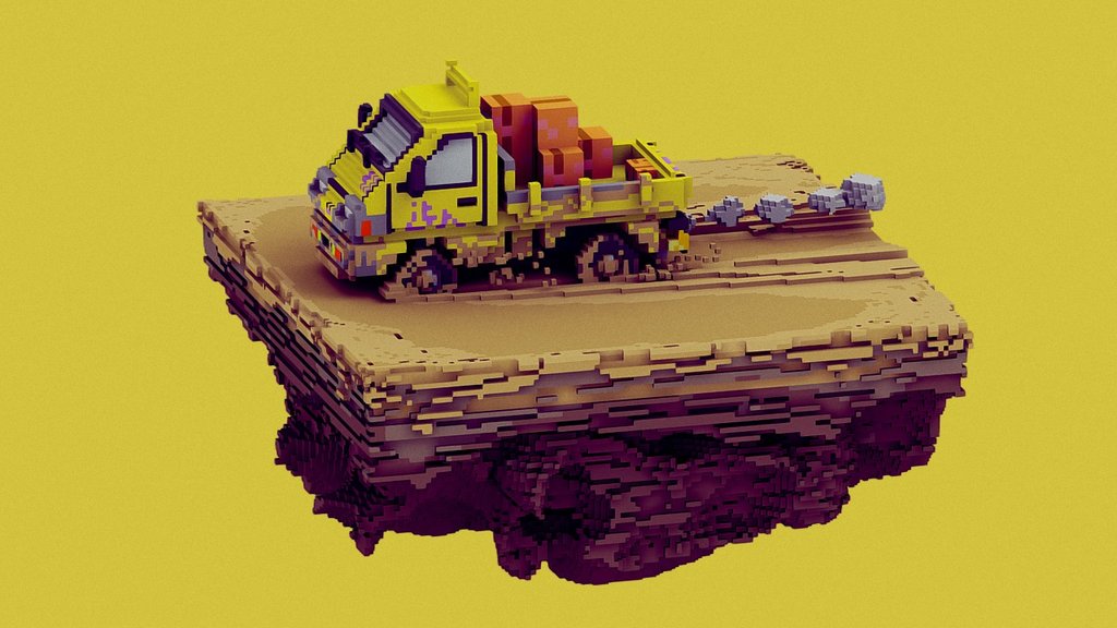 Tokyo Delivery (new paint job) 3D model by Argo477 [b4a2455] Sketchfab