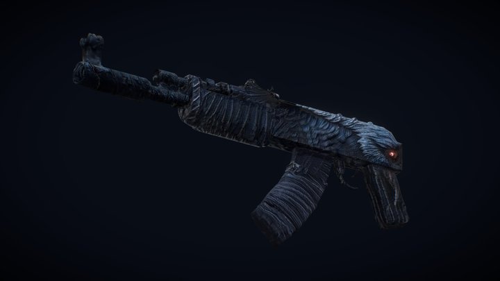 Crow Eyes V2 (No Stock) 3D Model