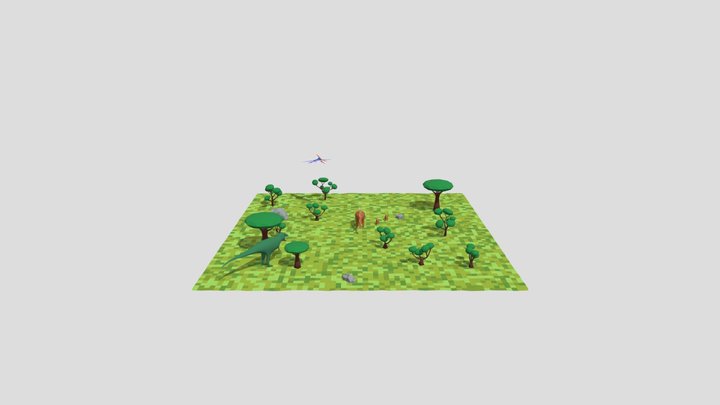 Dinozavr4 3D Model