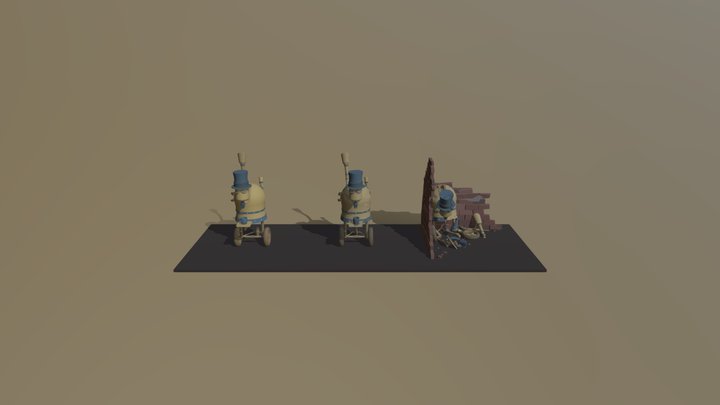 Повреждения 3D Model