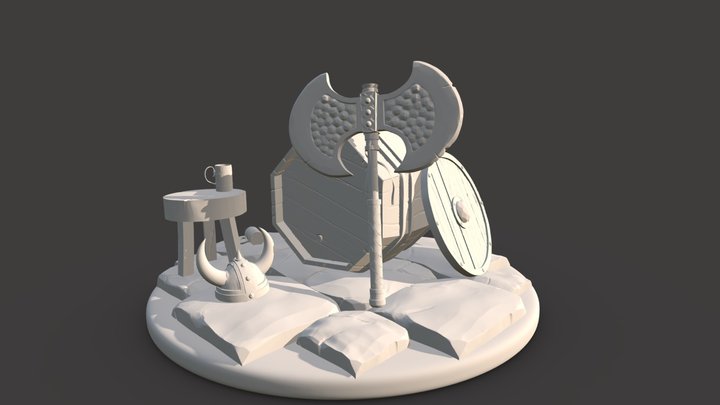 2DAE05_HostenThomas_DioramaSketchfab 3D Model