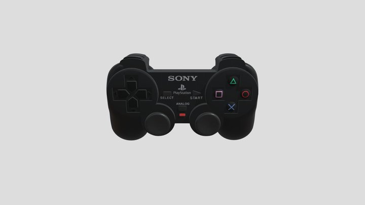 control ps2 3D Model