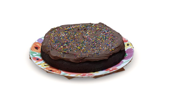 Chocolate Cake ReCap – Modello 3D gratuito STL
