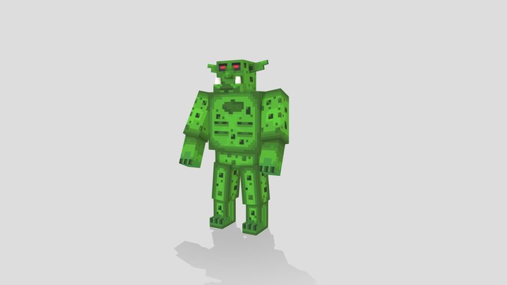 Troll - Minecraft 3D Model